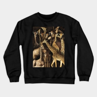 Giraffes Crewneck Sweatshirt